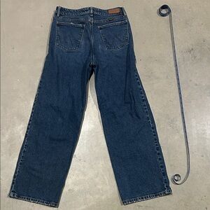 Wrangler Relaxed Fit Dark Blue Jeans